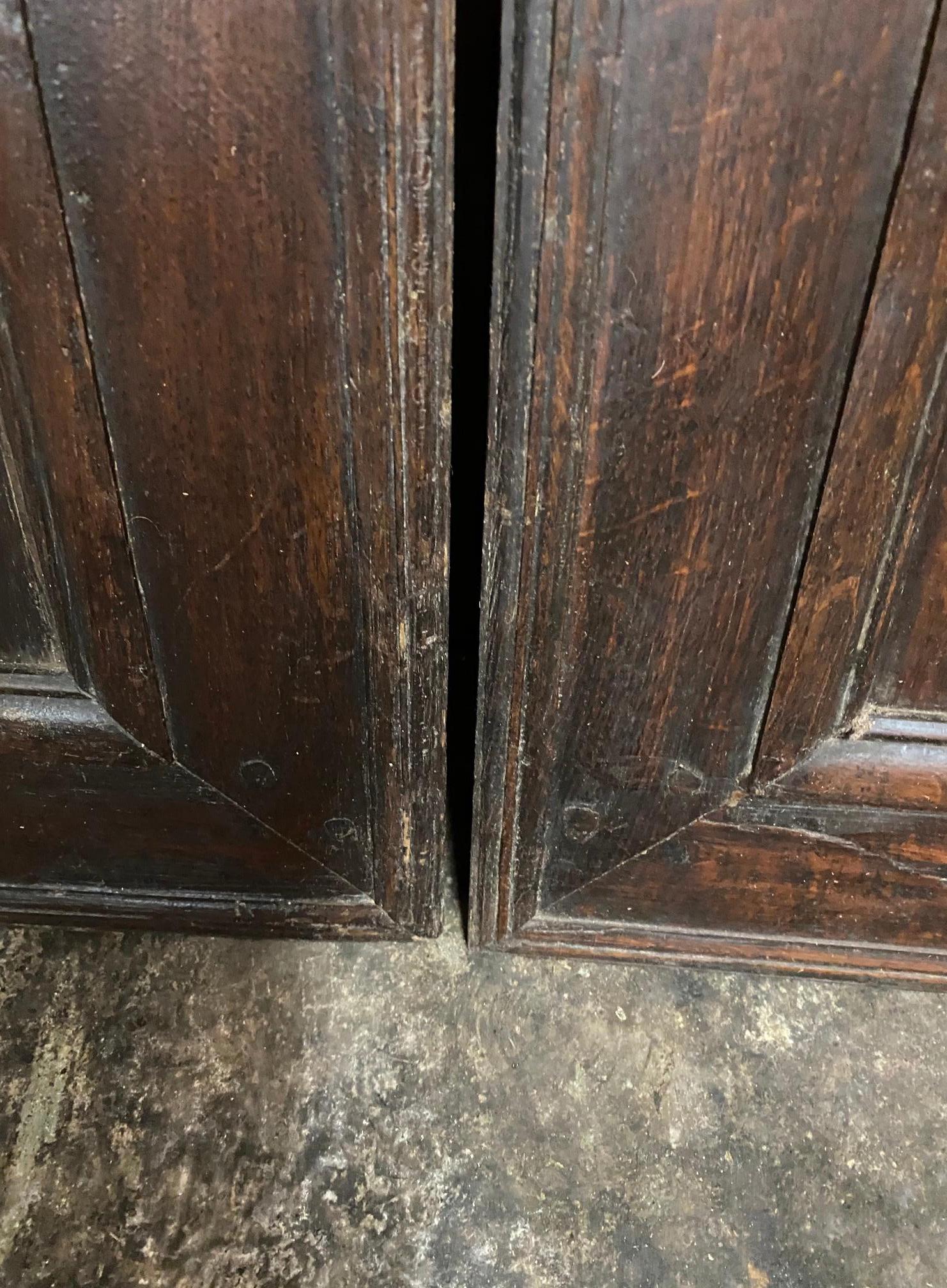 Pair of Boiserie Cabinet Doors For Sale 3