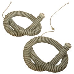 Pair of Bolaum Lights for Artemide Plastic, Vintage, Italy 1970s