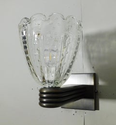 Pair of Bollicine Cups Sconces, 2 Pairs Available