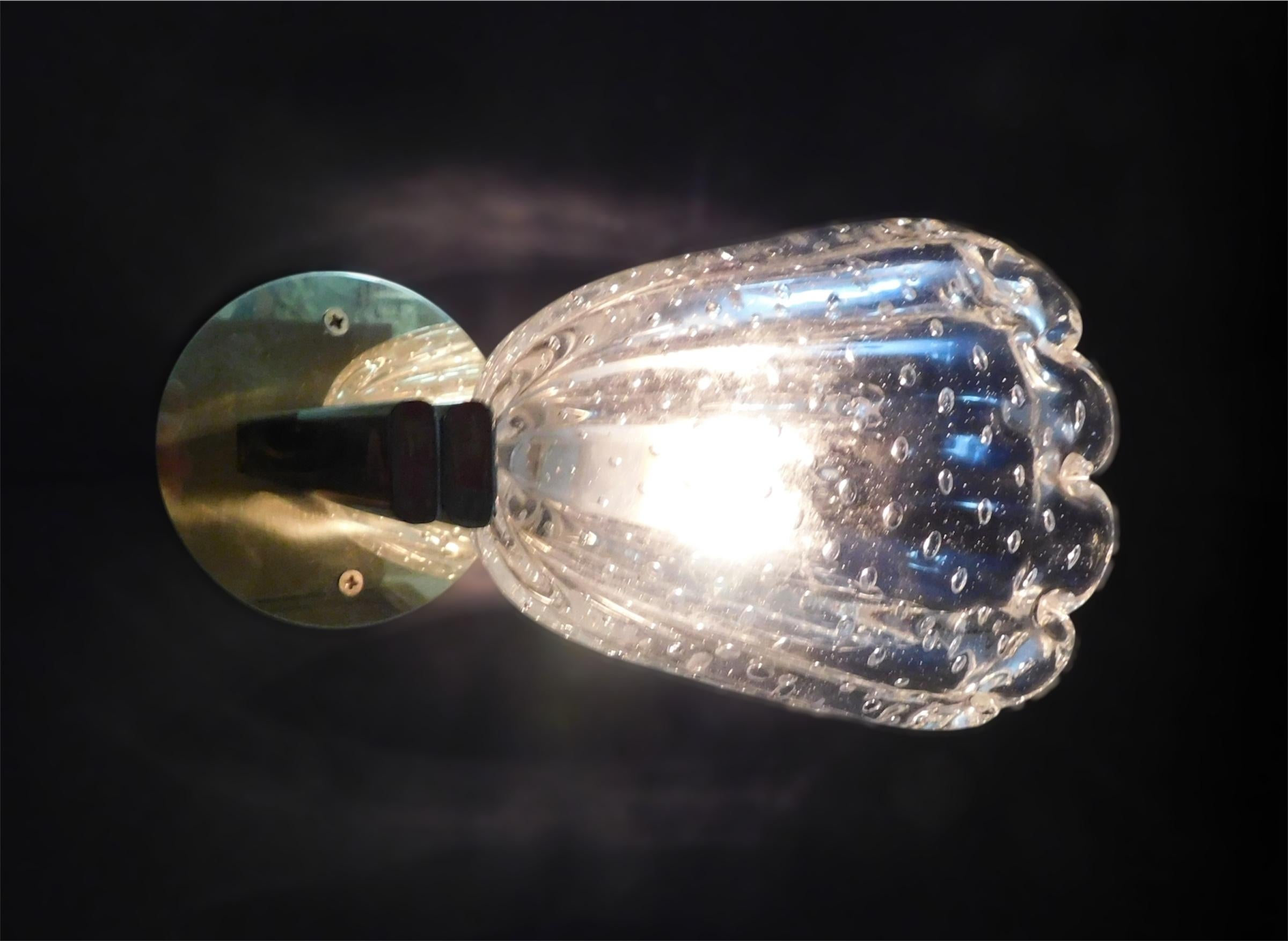 Pair of Bollicine Cups Sconces, 3 Pairs Available im Angebot 1