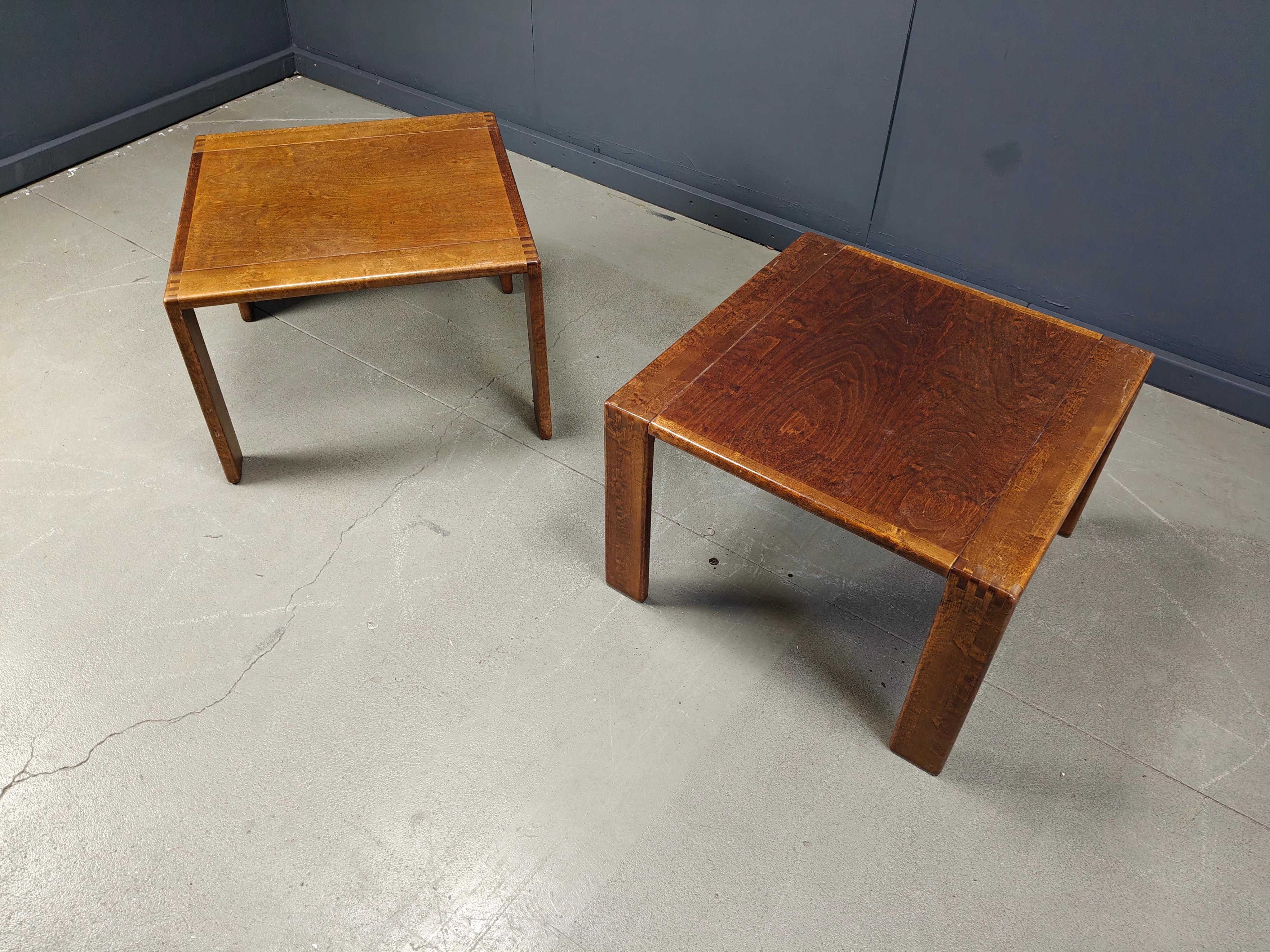 Paire de tables basses Bonanza par Asko, Finlande, années 1960 en vente 4