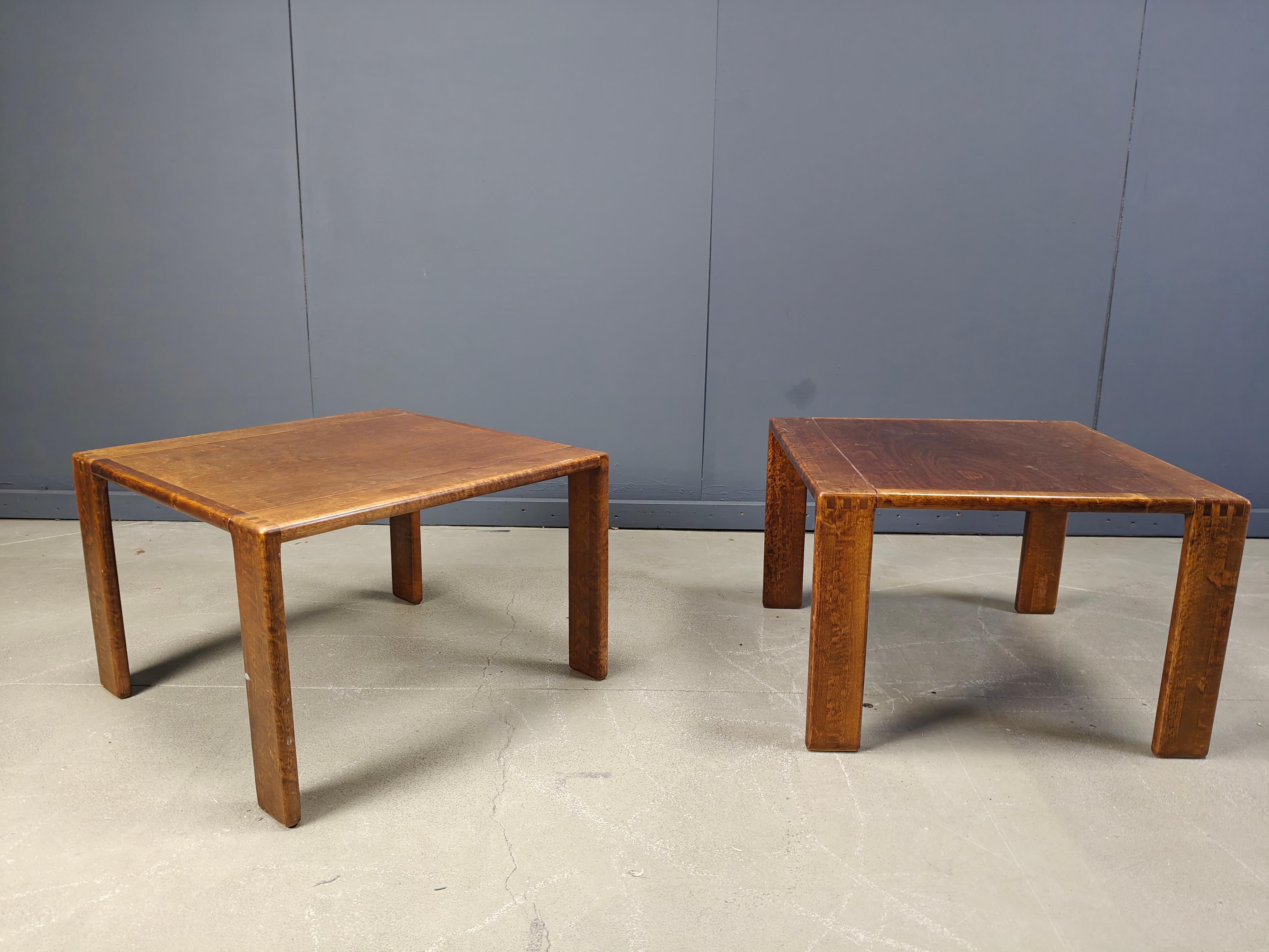 Paire de tables basses Bonanza par Asko, Finlande, années 1960 en vente 7