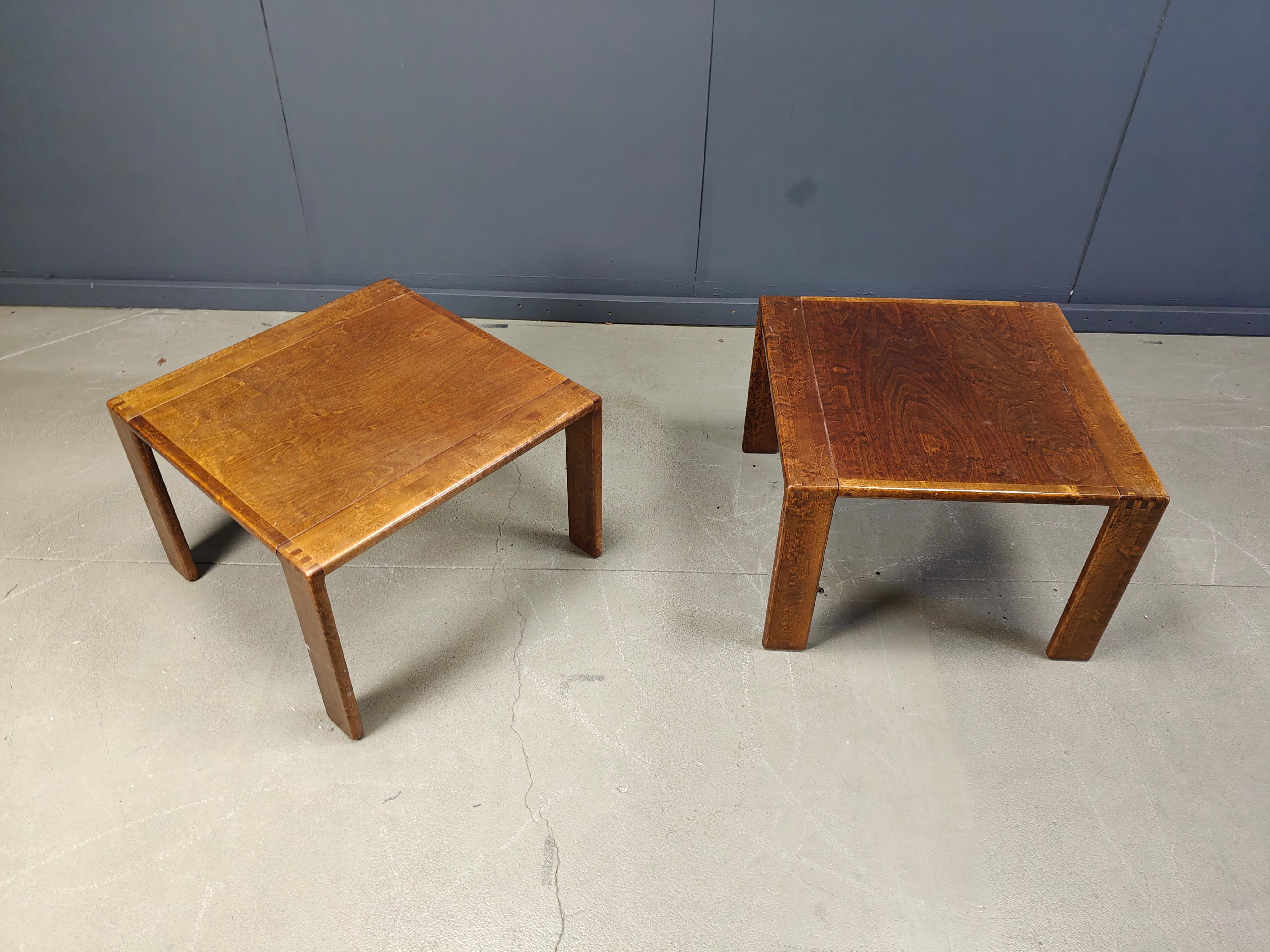 Paire de tables basses Bonanza par Asko, Finlande, années 1960 en vente 9