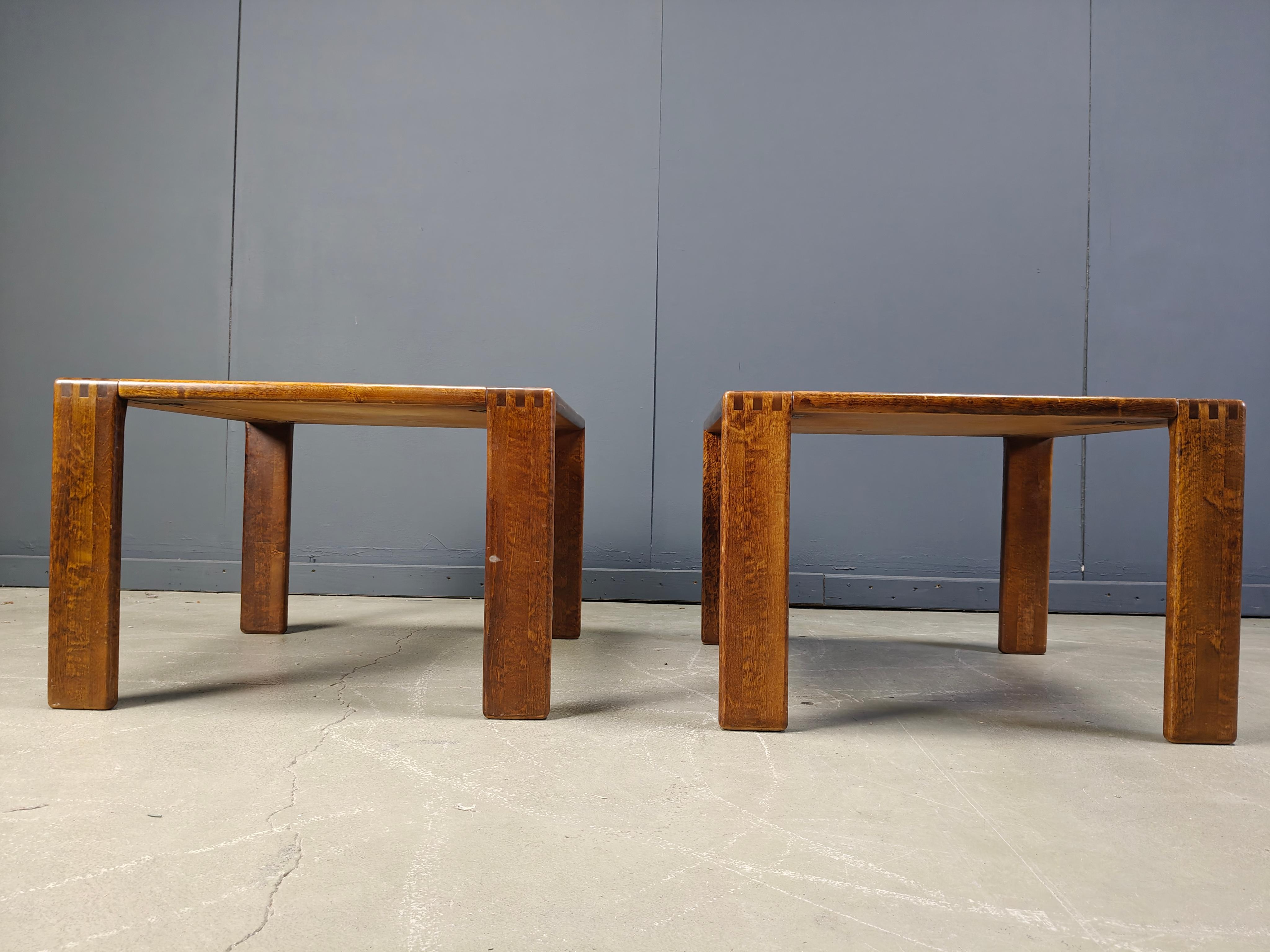 Paire de tables basses Bonanza par Asko, Finlande, années 1960 Bon état - En vente à Leuven, Vlaams Gewest