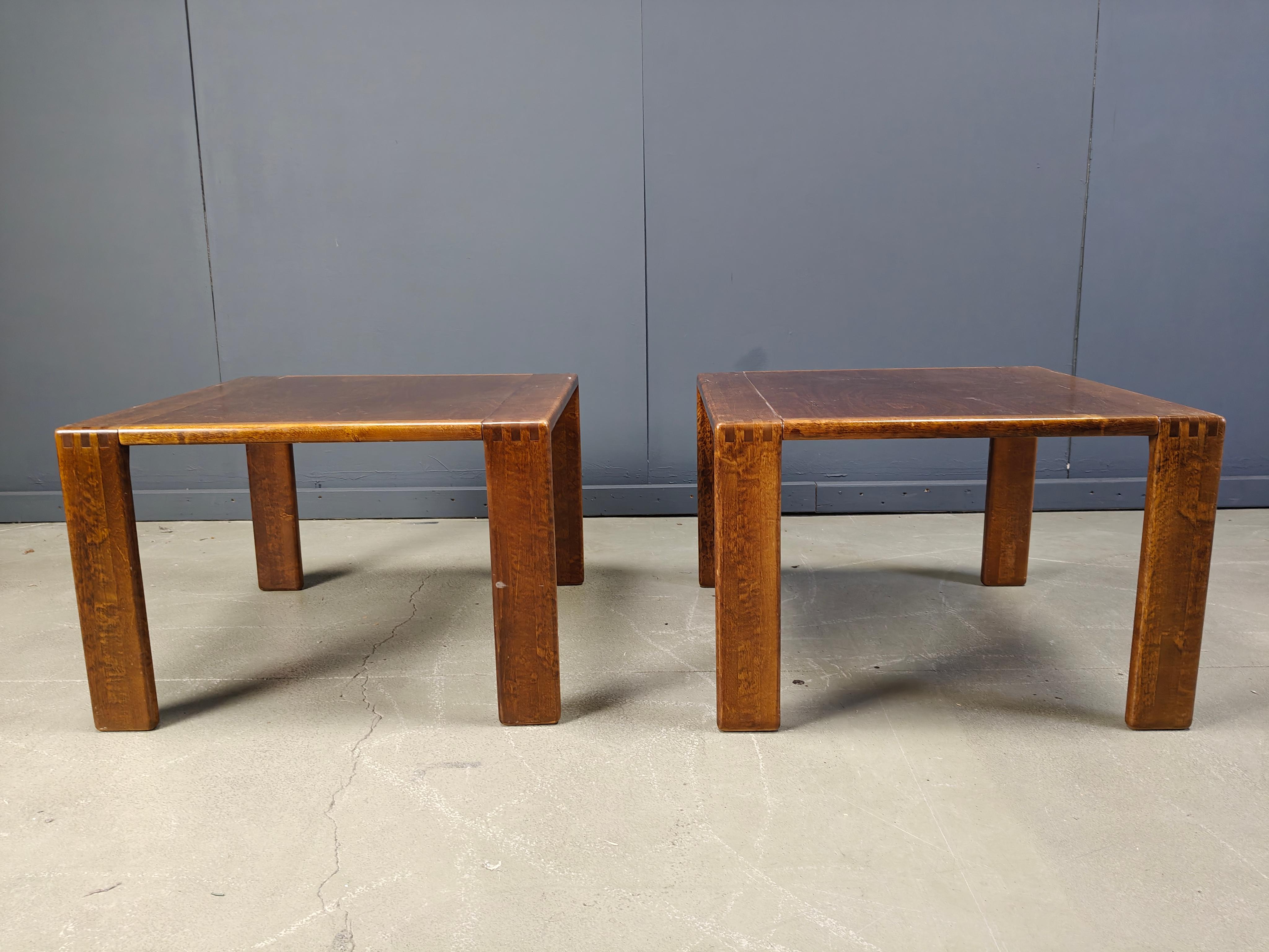 Milieu du XXe siècle Paire de tables basses Bonanza par Asko, Finlande, années 1960 en vente