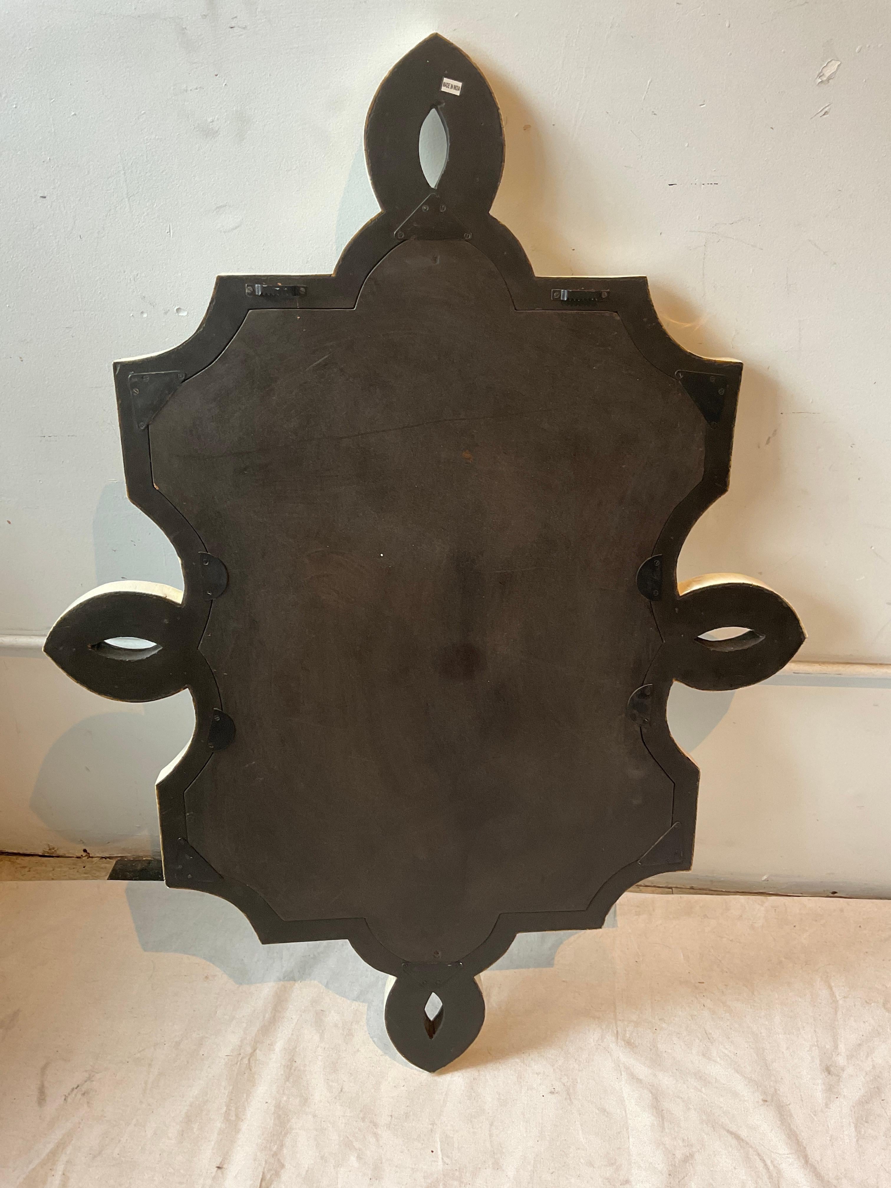 Pair Of Bone Mirrors For Sale 6