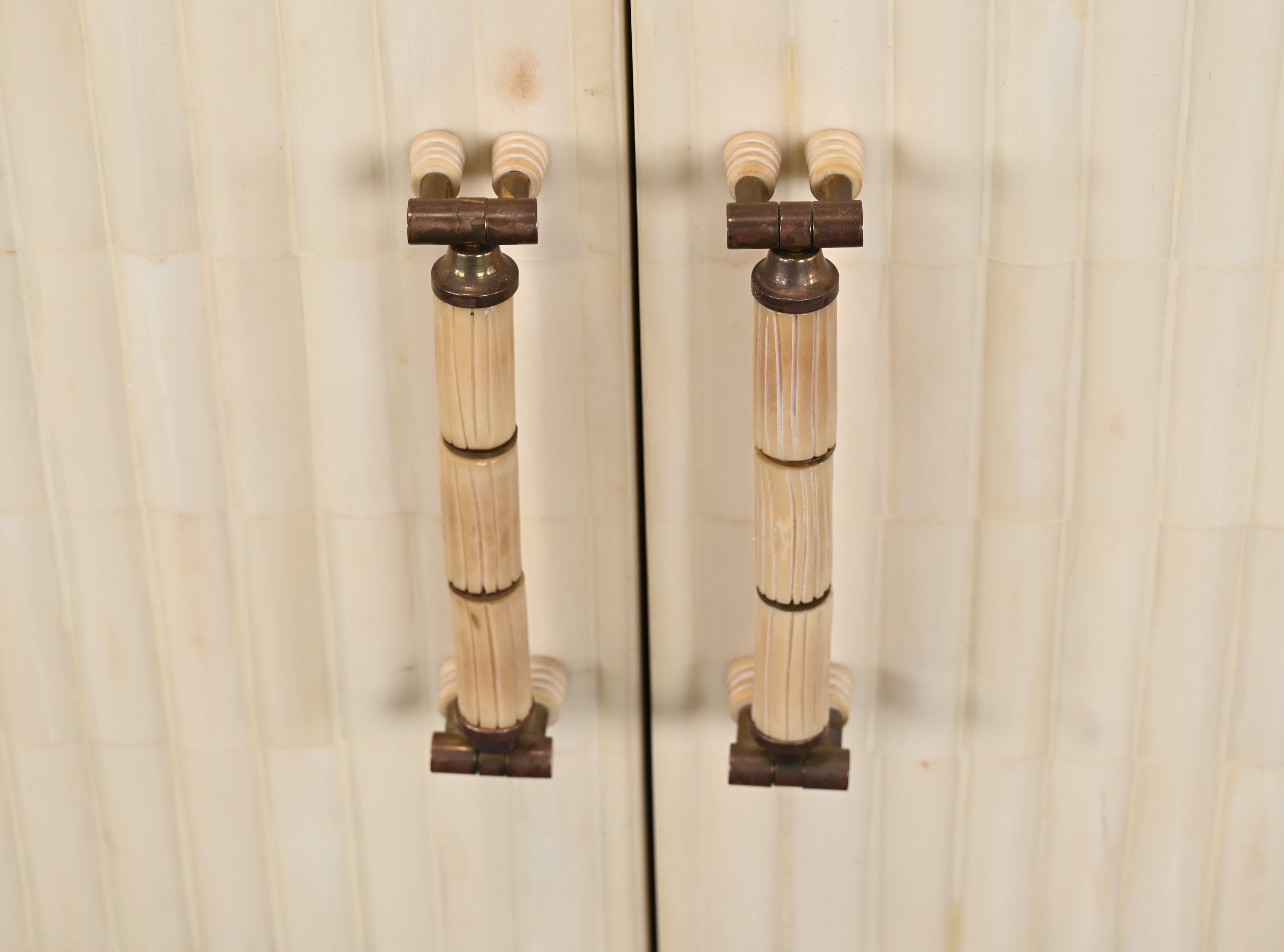 Pair of Bone Night Stands by Enrique Garcel, 1980s 5