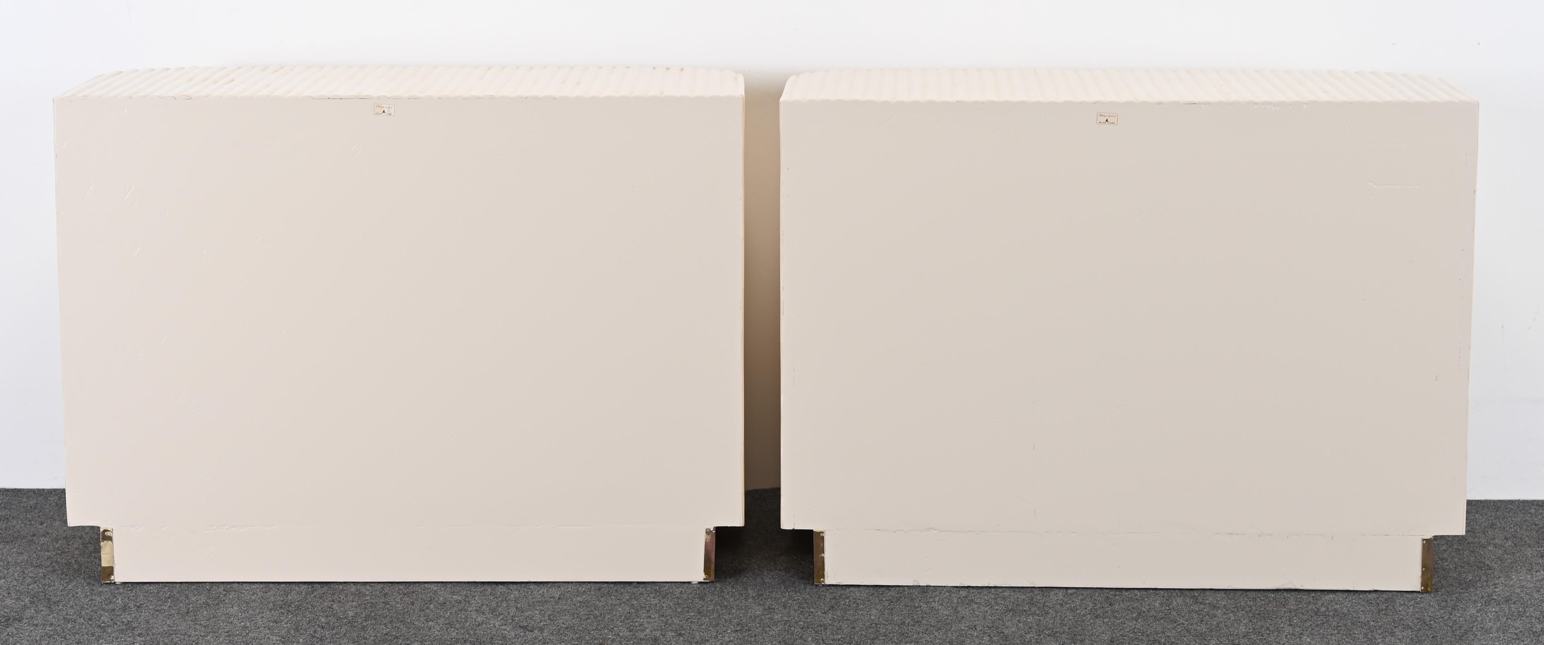 Pair of Bone Night Stands by Enrique Garcel, 1980s 13
