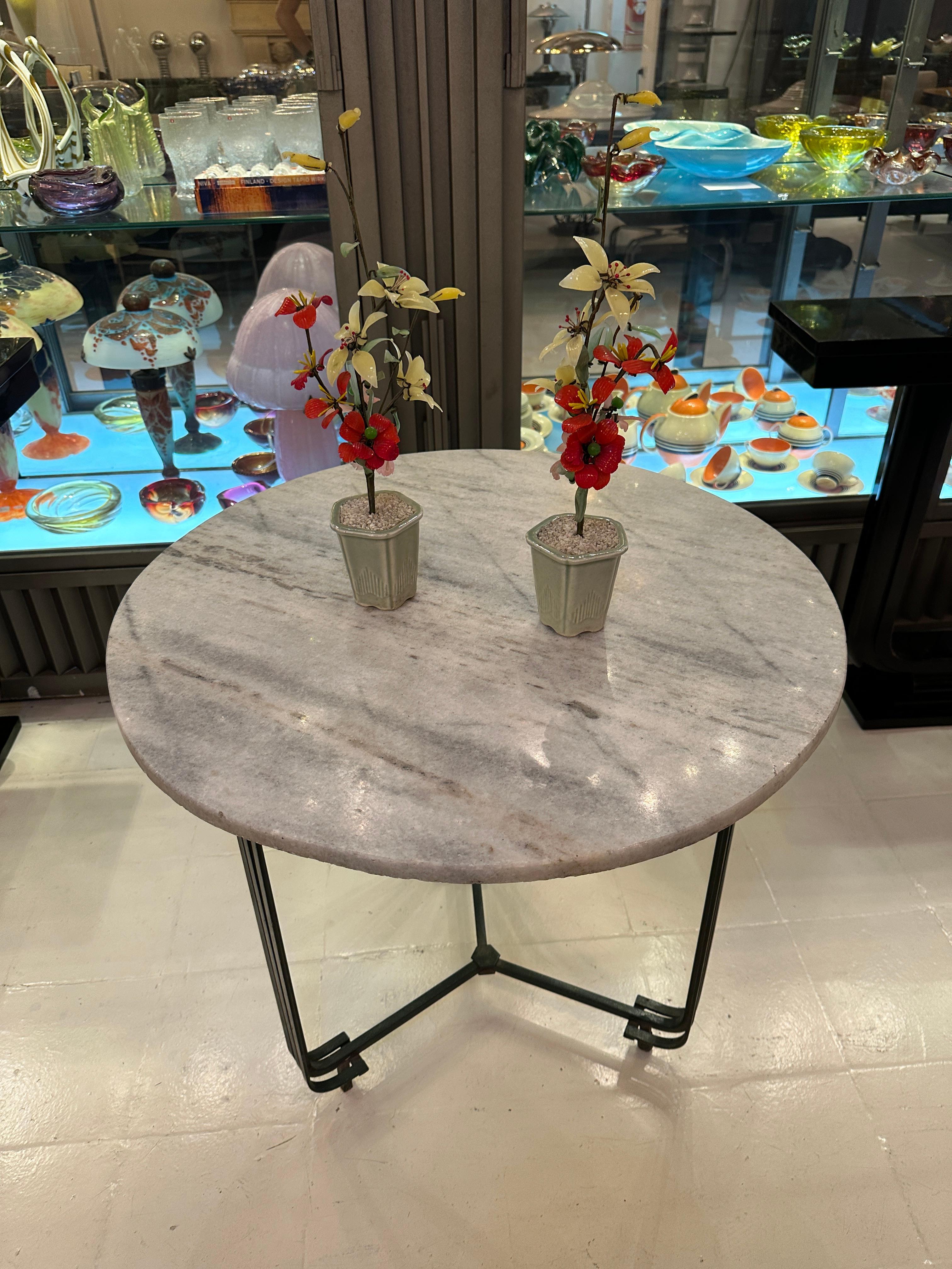 Paire de Bonsai, verre et céramique, 1980 en vente 8