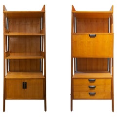 Pair of bookcases, circa 1960, France