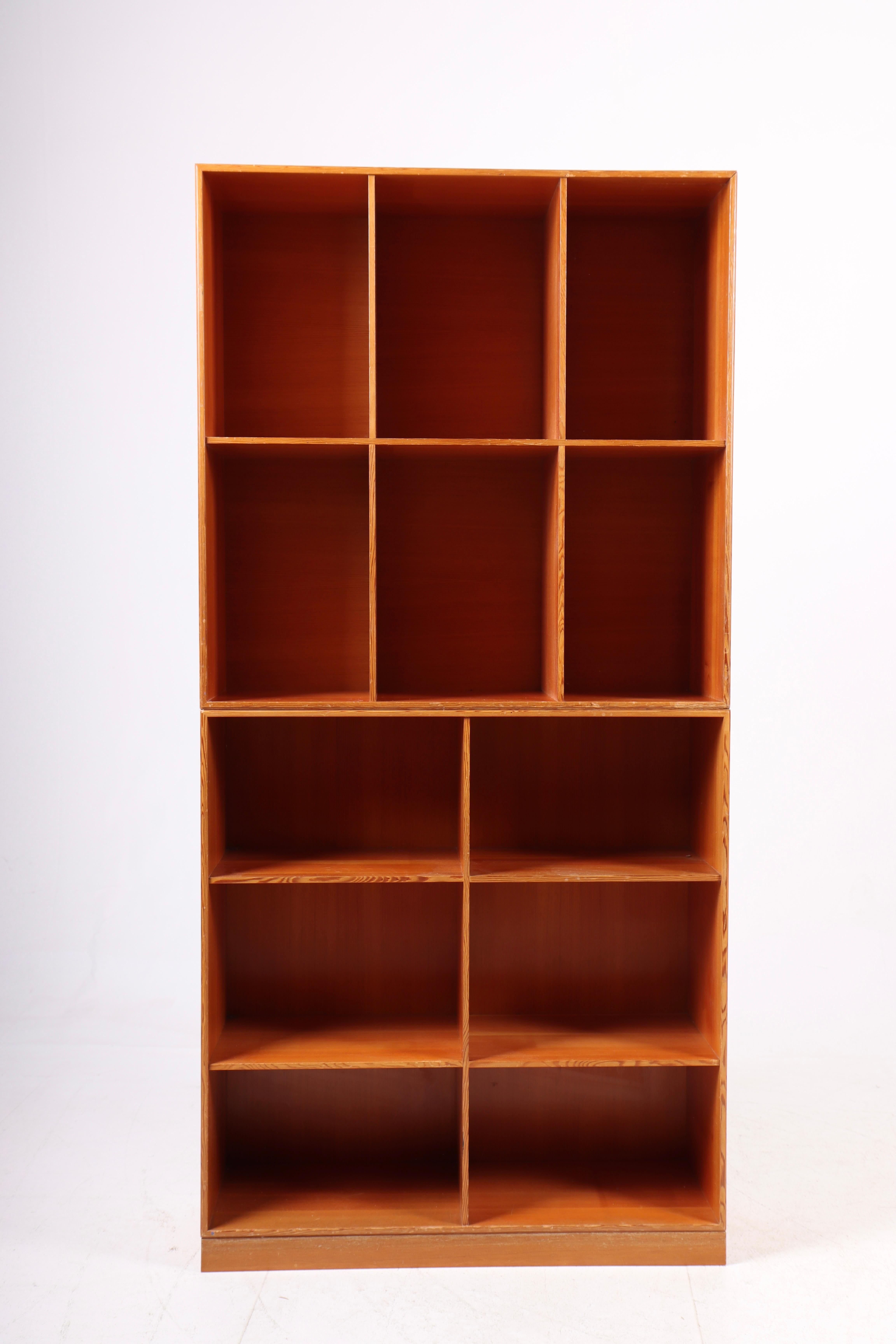 Pair of Bookcases in Solid Oregon Pine by Mogensen Koch 1