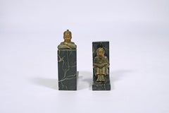 Paar Buchstützen von Hester Mabel White