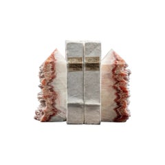 Pair of Bookends – Calcite