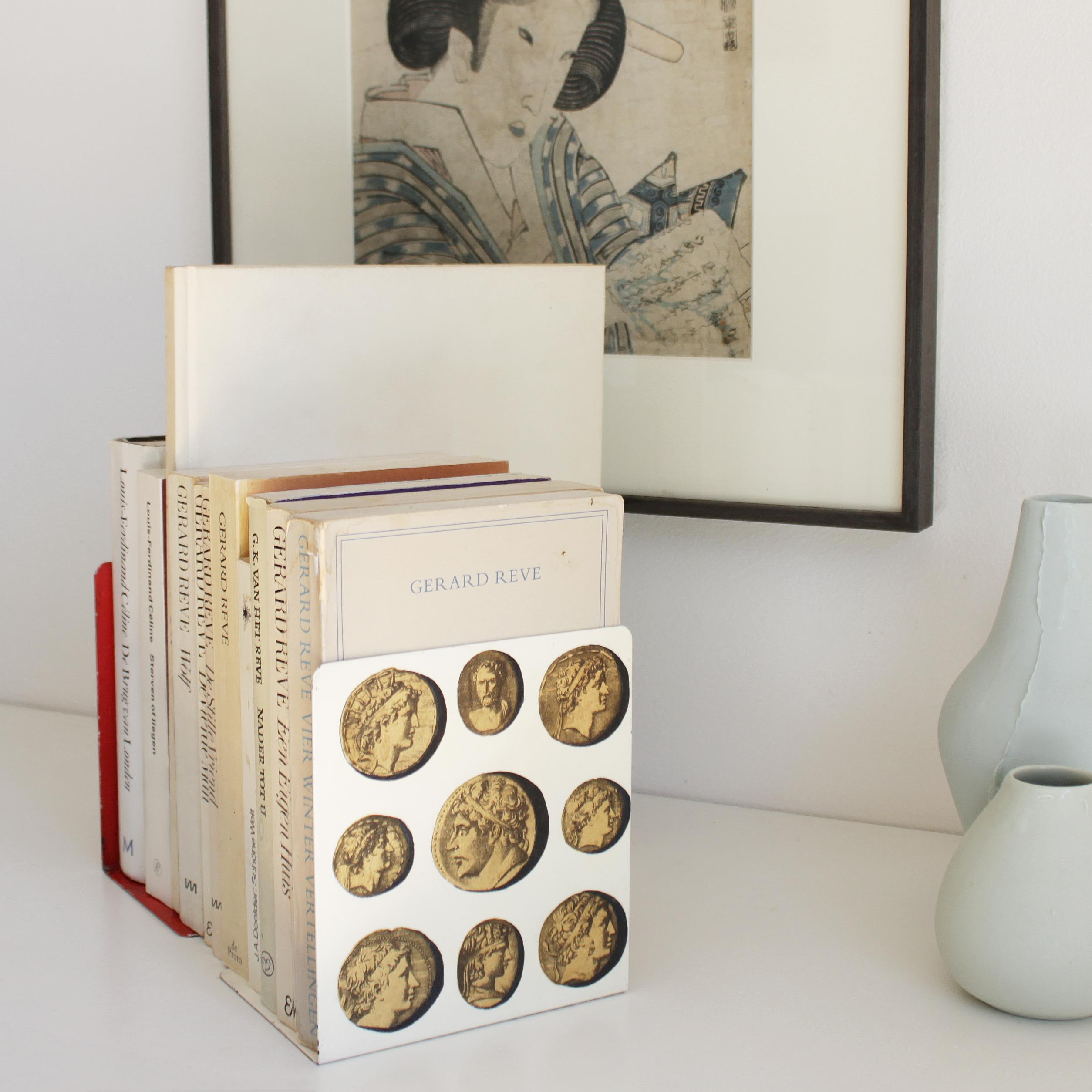 Pair of Bookends 'Cammei' by Piero Fornasetti, 1950-1960 For Sale 9