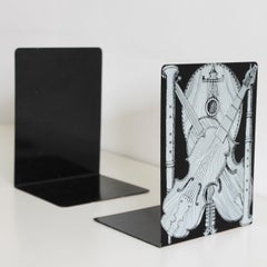 Pair of Bookends 'Strumenti Musicali' by Piero Fornasetti, 1950-1960