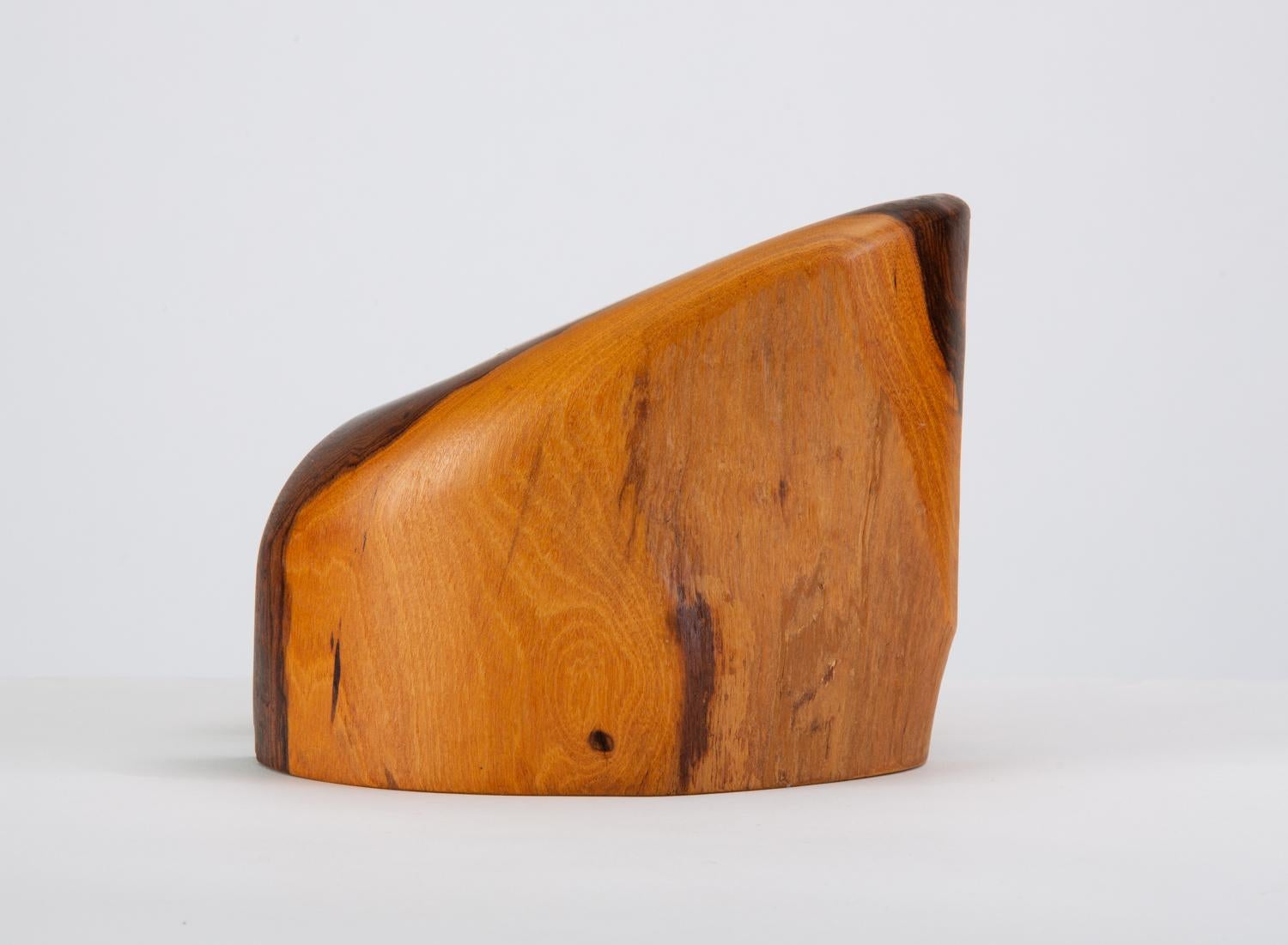 Cocobolo Pair of Bookends with Sapwood Figuring by Don Shoemaker for Señal