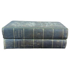 Pair of Books of Universal History by Jean de Muller 19th Century France