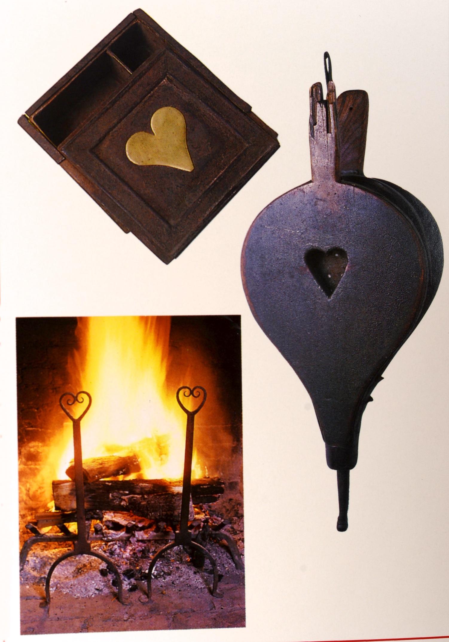 Pair of Books on American Folk Art Hearts, Both Are Stated First Edition's 14