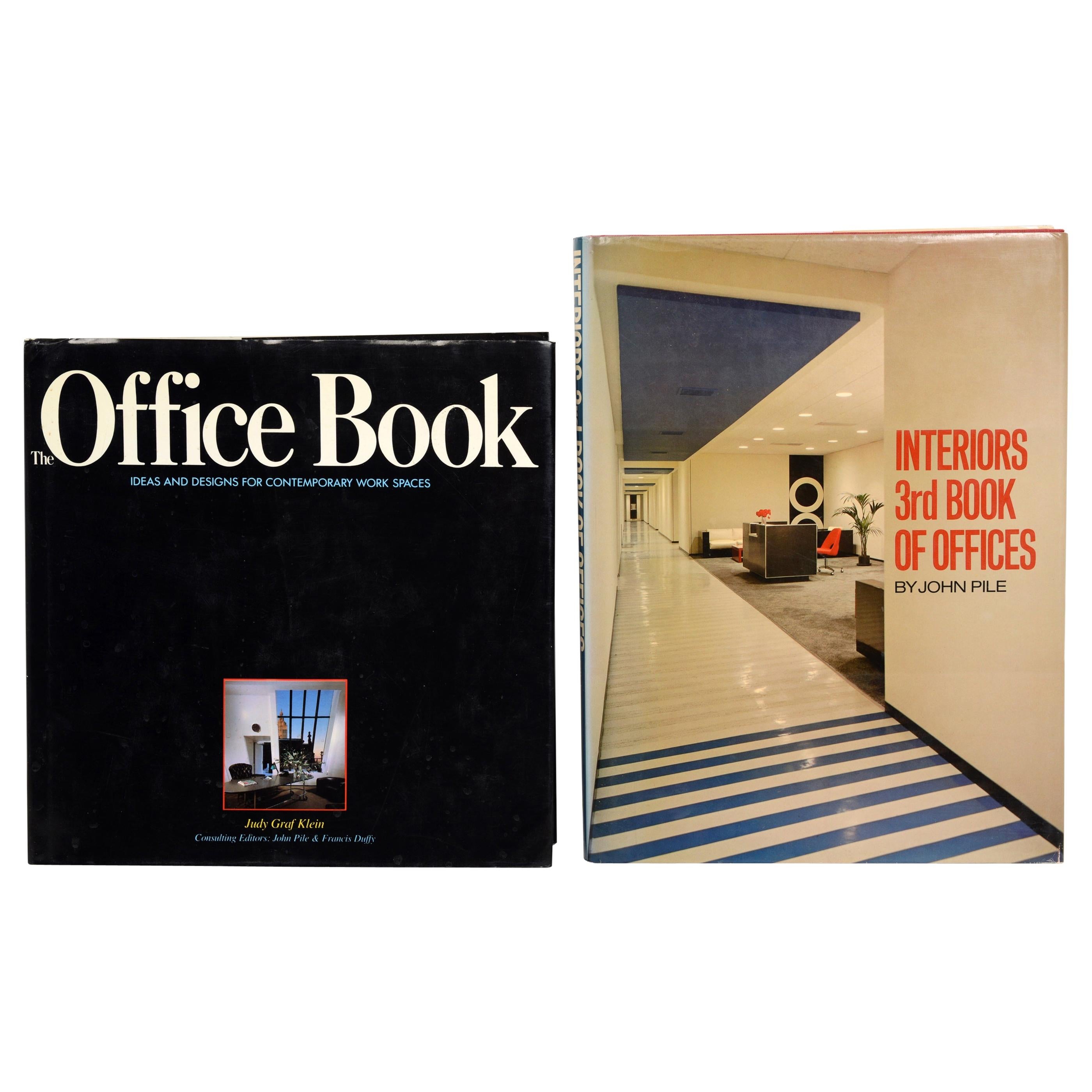 Pair of Books on Office Interiors, First Edition's