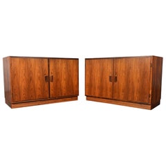 Pair of Borge Mogensen Cupboards in Rosewood