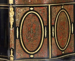 Pair of Boulle 19th-Century French Cabinets