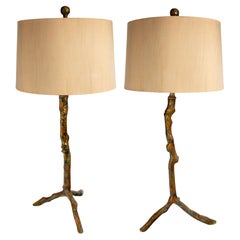 Pair Of Branch Lamps