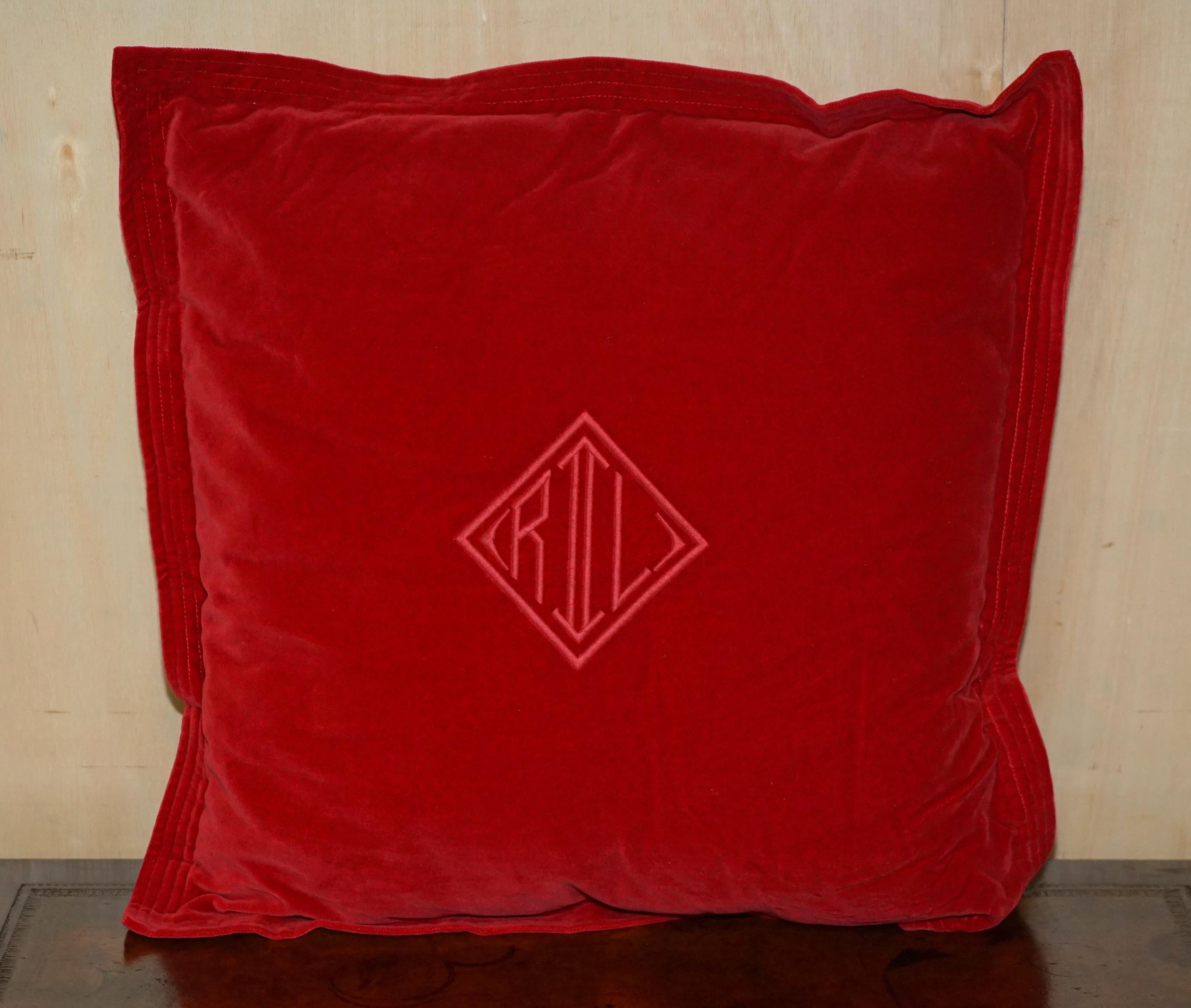 ralph lauren feather pillows