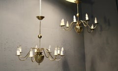 Pair of bras chandelier