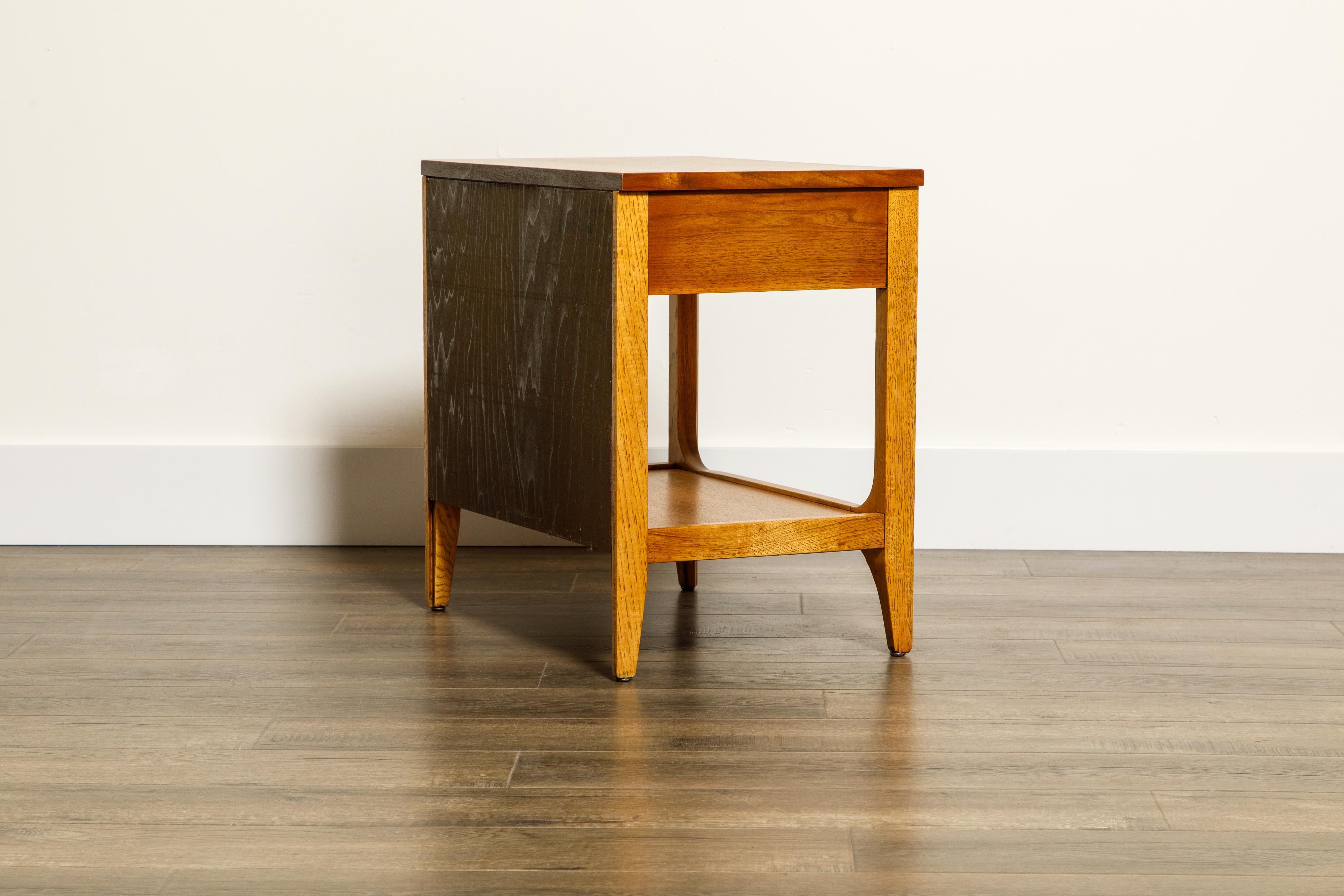 Pair of 'Brasilia' Bedside Tables by Broyhill Premiere, Refinished, 1960s 3