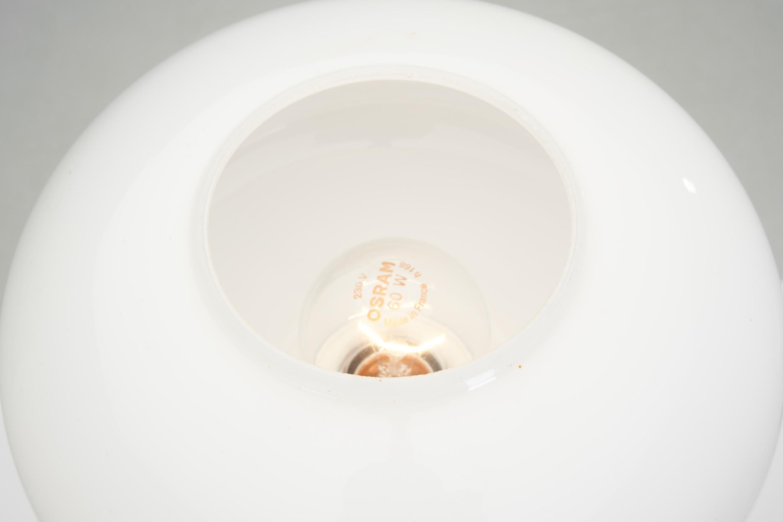 Paire de lampes de bureau E1251 en laiton et cuir par ASEA, Suède 20ème siècle en vente 4