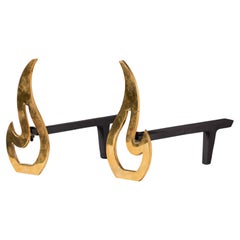 Coppia di candelabri in ottone