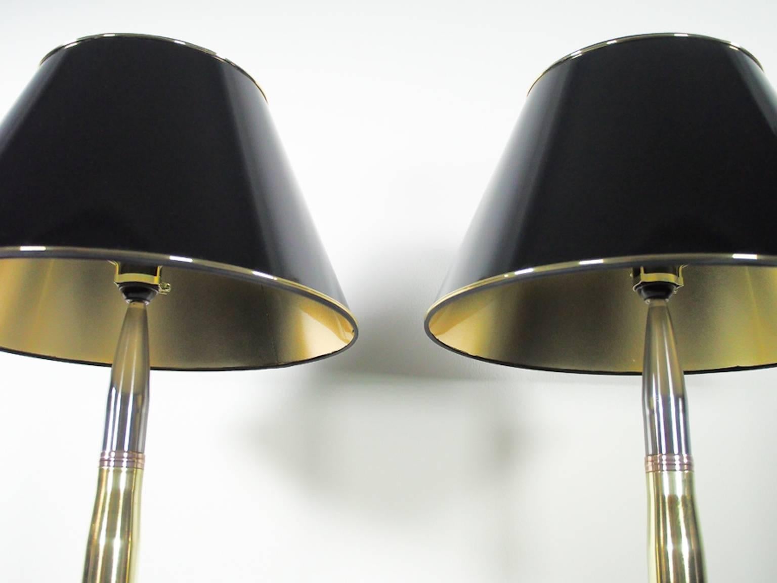 Pair of Brass Artillery Shell Case Table Lamps For Sale at 1stDibs ...