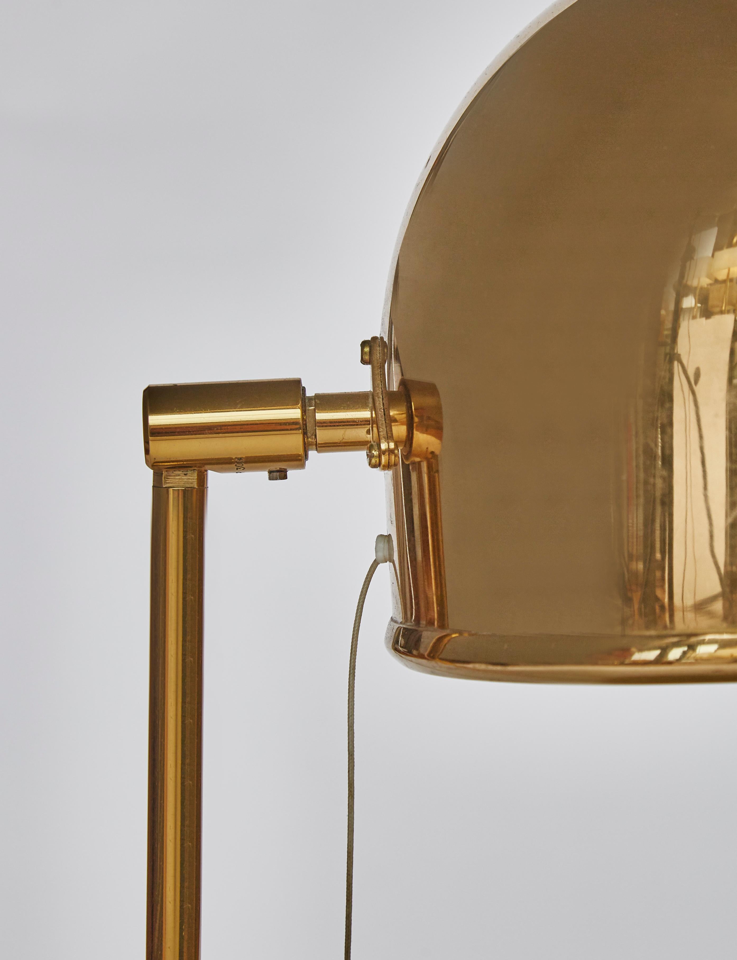 Pair of Brass B-075 Bergboms Table Lamps 1