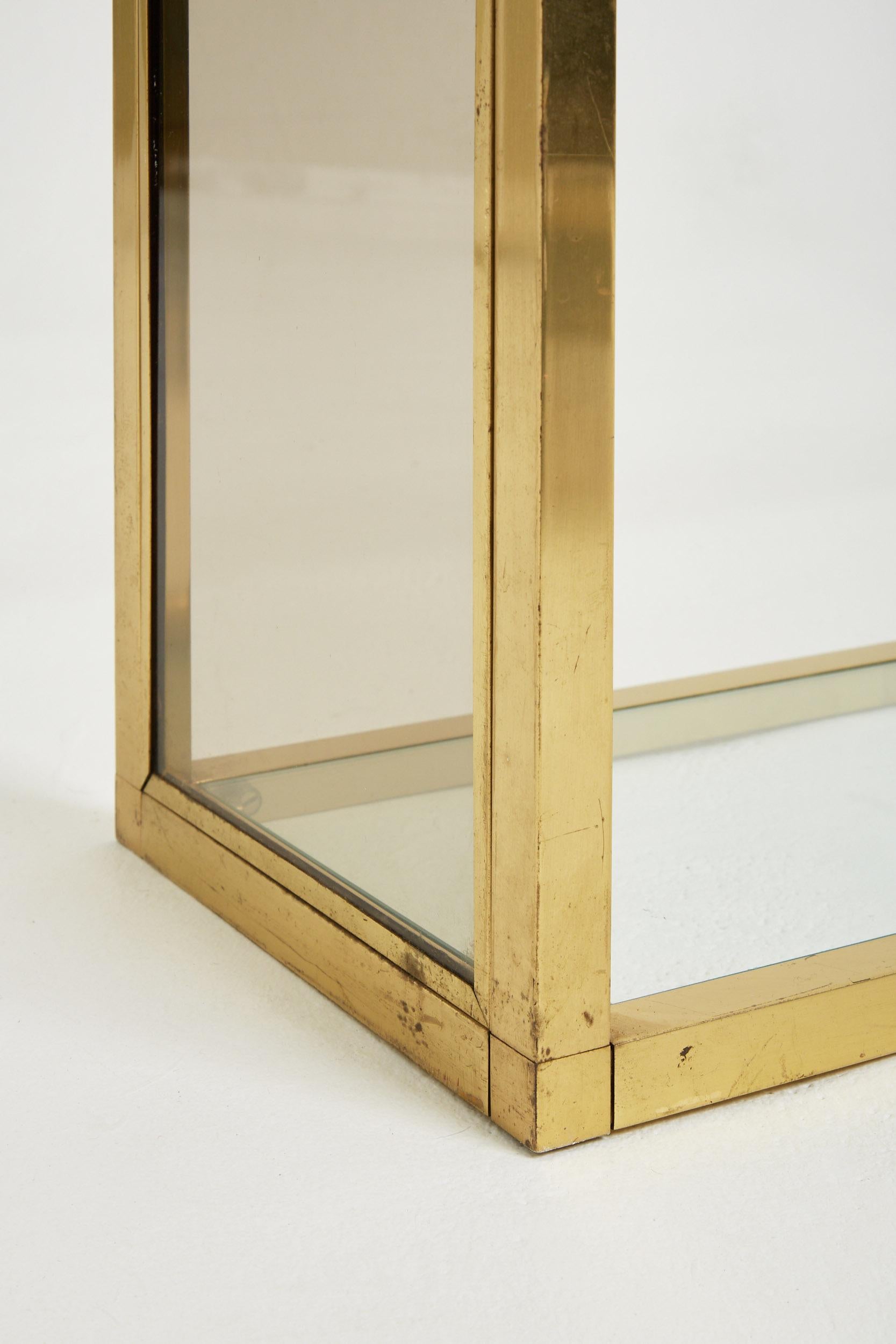 Pair of Brass Bookcases or Etagères 5