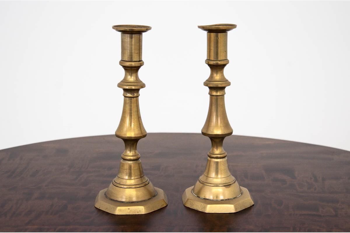 Other Pair of Brass Candlesticks