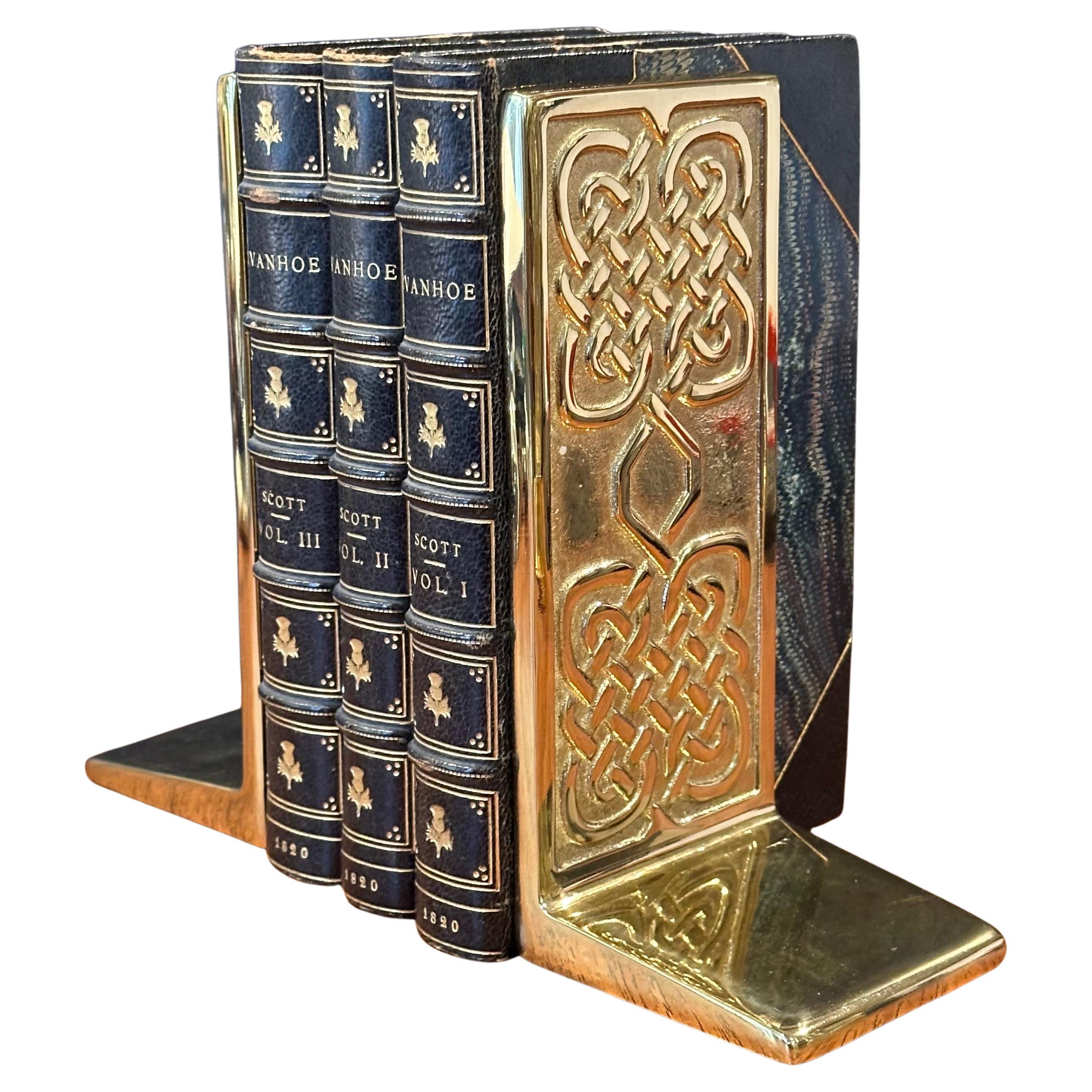 Hollywood Regency Pair of Brass 