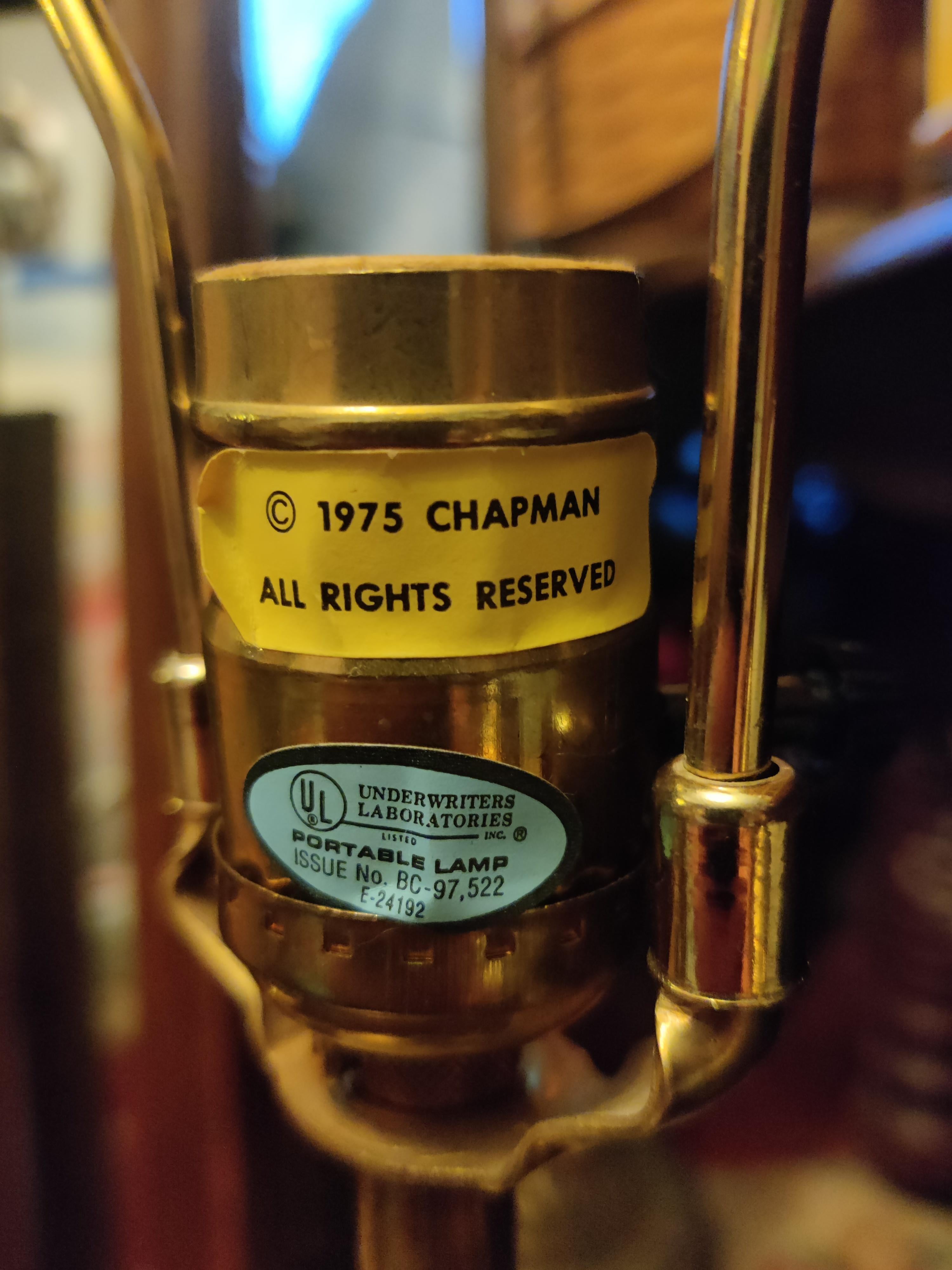 Paar Chapman Urn Ram Horn Tischlampen aus Messing im Angebot 7