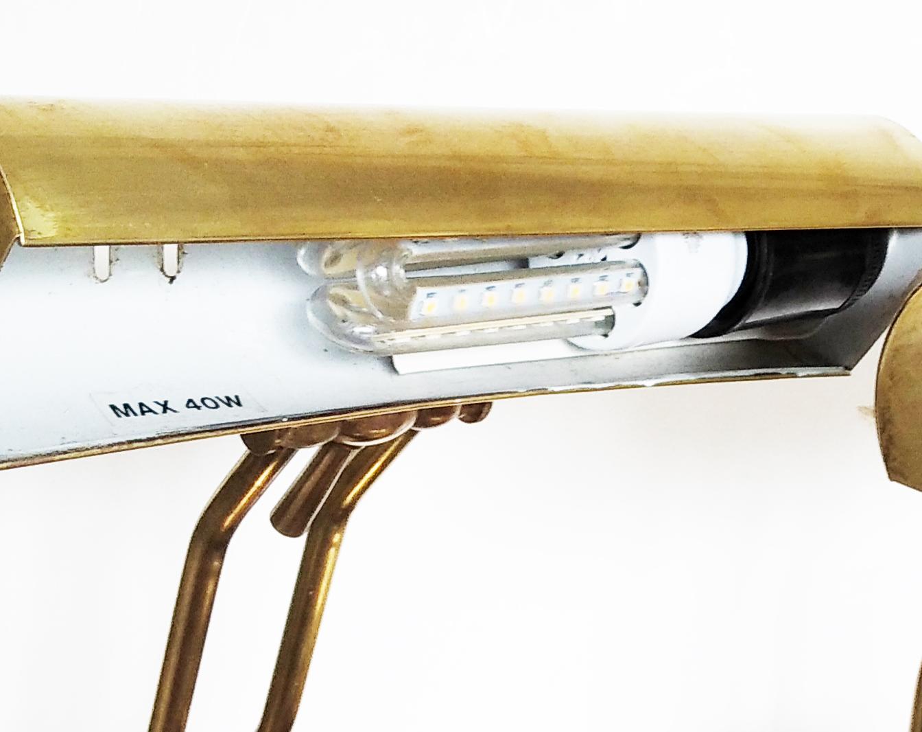 Pair of Brass Desk Lamps, 20th Century 9