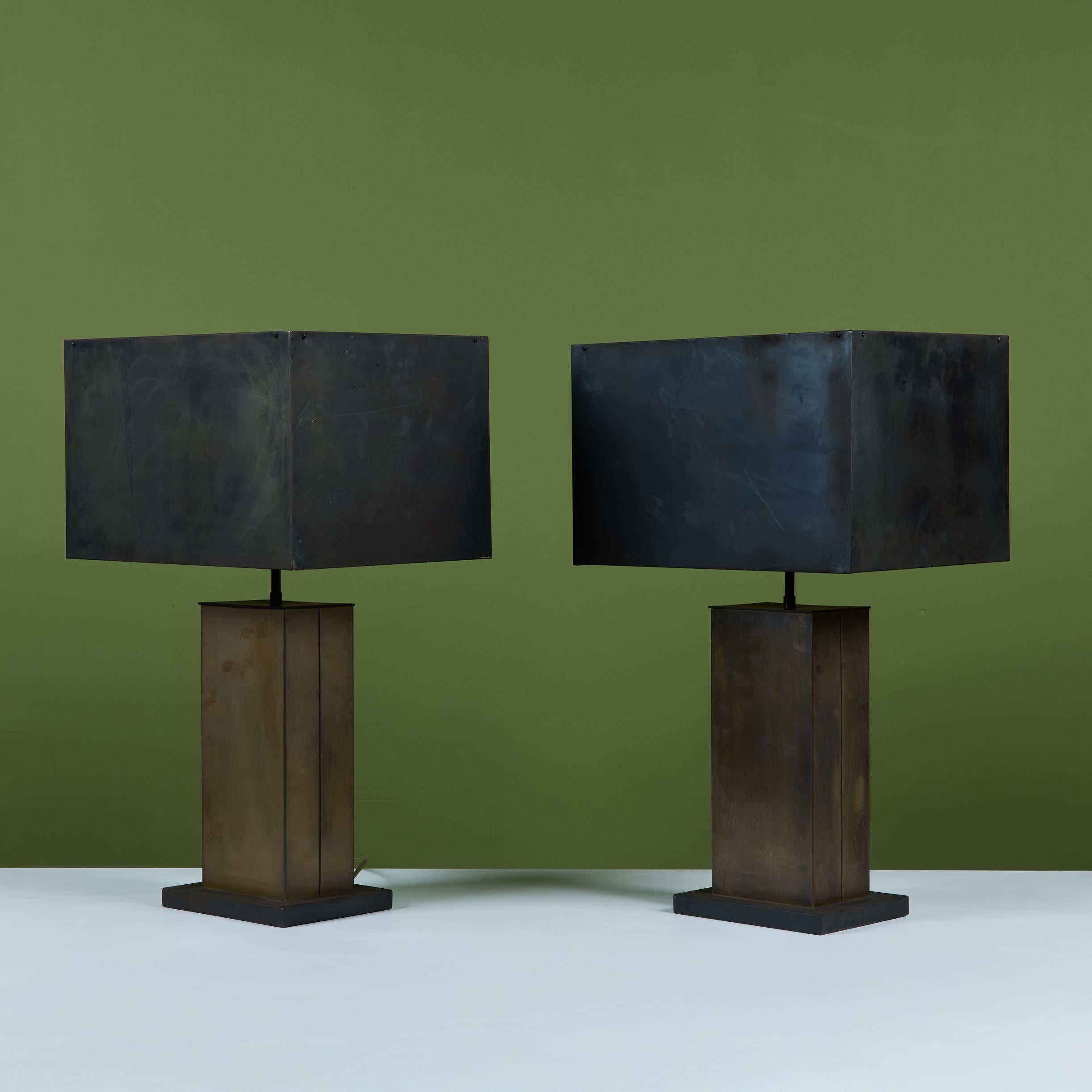 Pair of Brass 'Dixon' Table Lamps by Thomas O'Brien for Visual Comfort 1