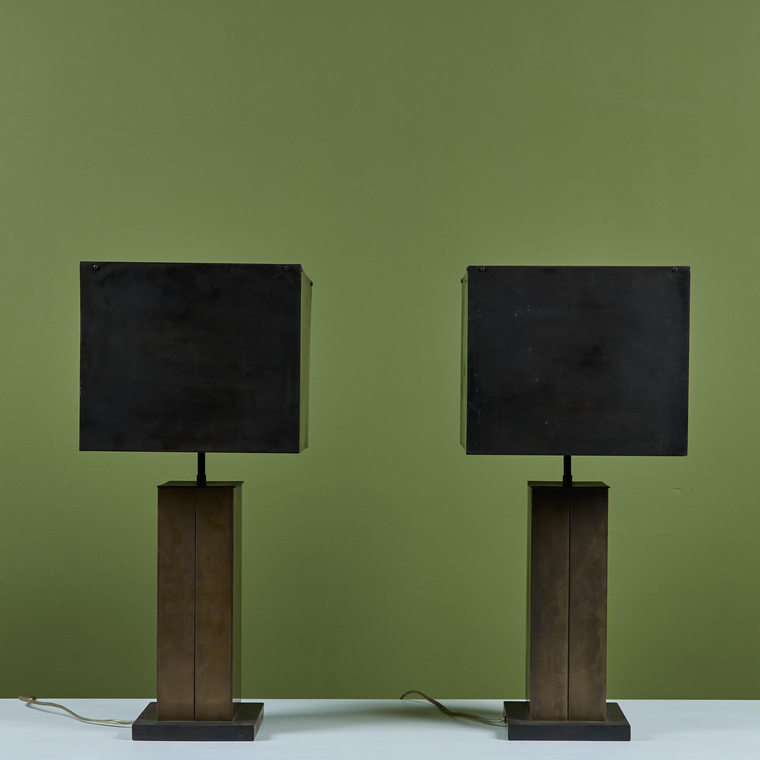 Pair of Brass 'Dixon' Table Lamps by Thomas O'Brien for Visual Comfort 2