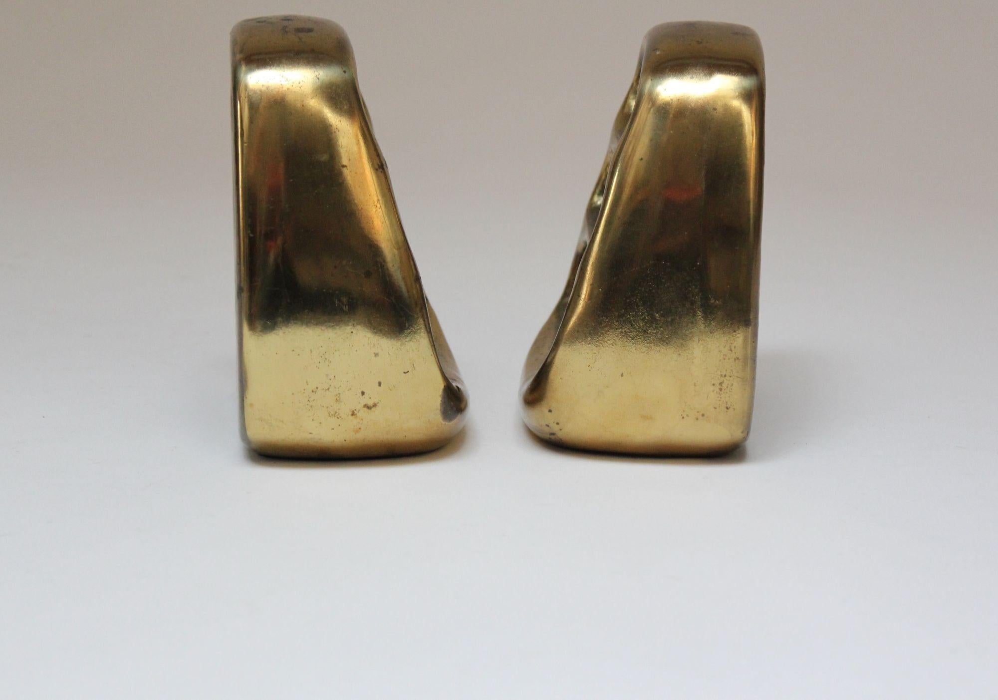 Plated Pair of Brass Finish 