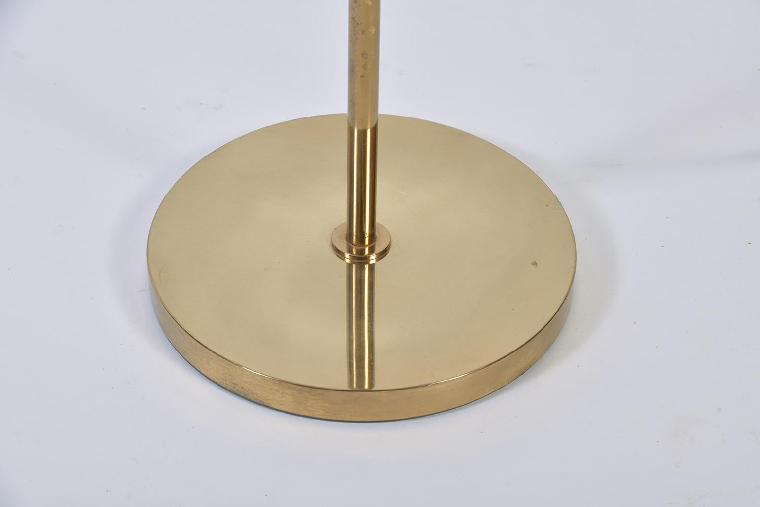 20th Century Pair of Brass Floor Lamp in the Manner of Josef Frank