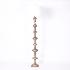 Pair of Brass Floor Lamps