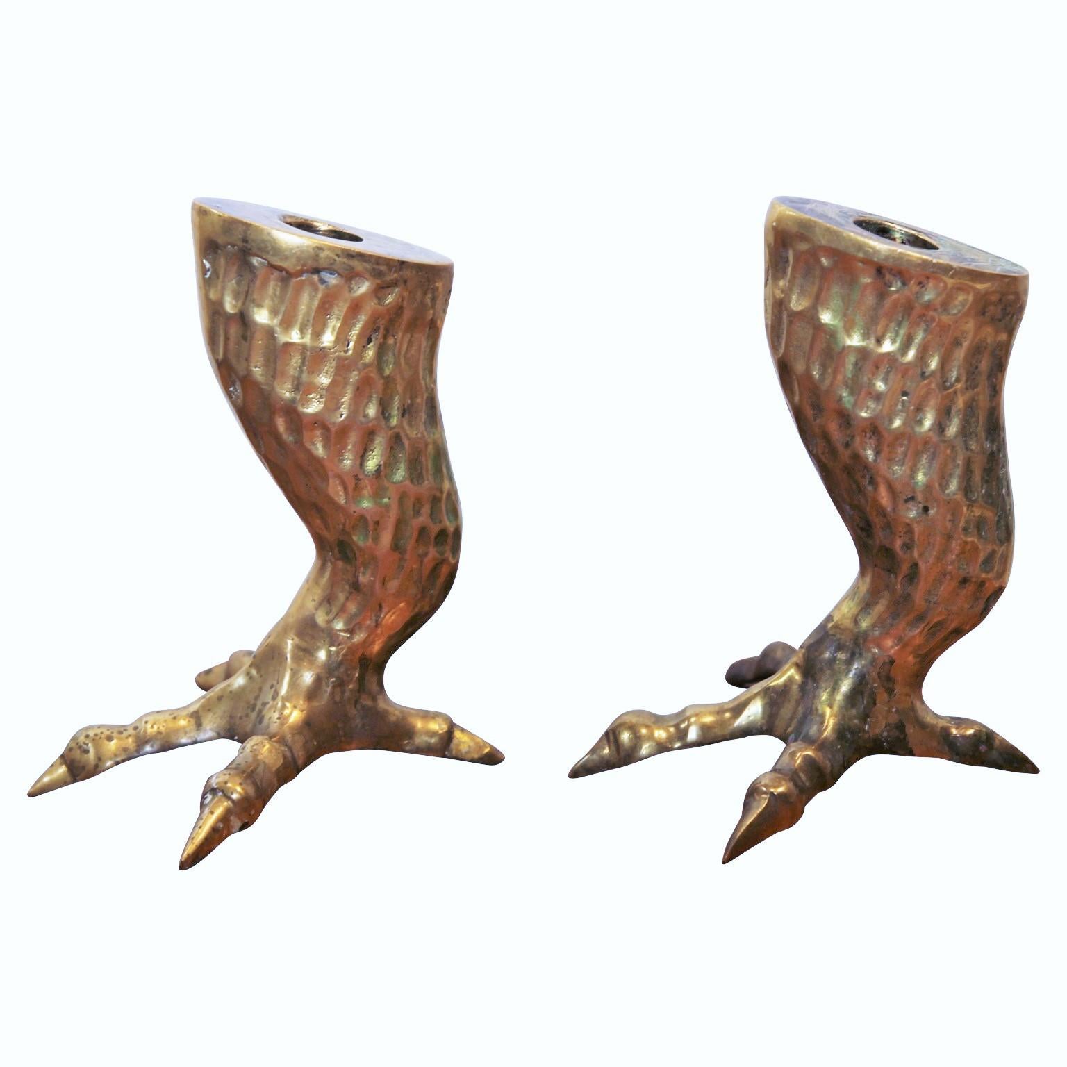 eagle candle holder