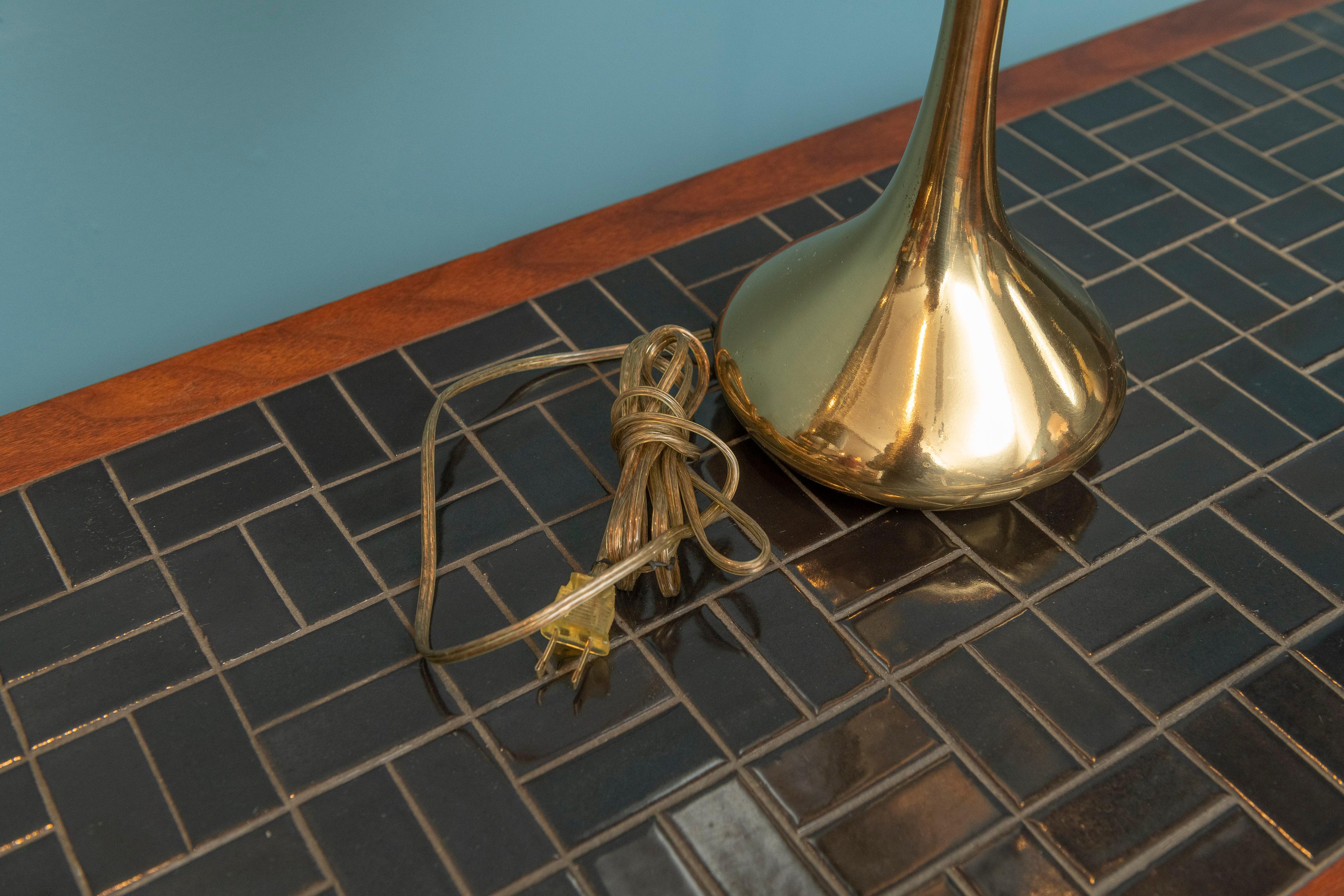Paire de lampes laurier en vente 1