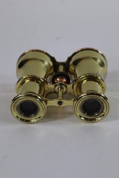 Pair of Brass Marine Binoculars