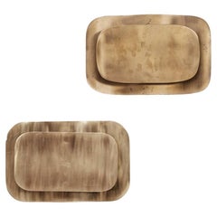 Paire d
appliques murales italiennes du milieu du siècle en laiton 
7 disponibles
