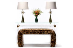 Pair of Brass Mid-Century Modern Sputnik Table Lamps, C 1950s