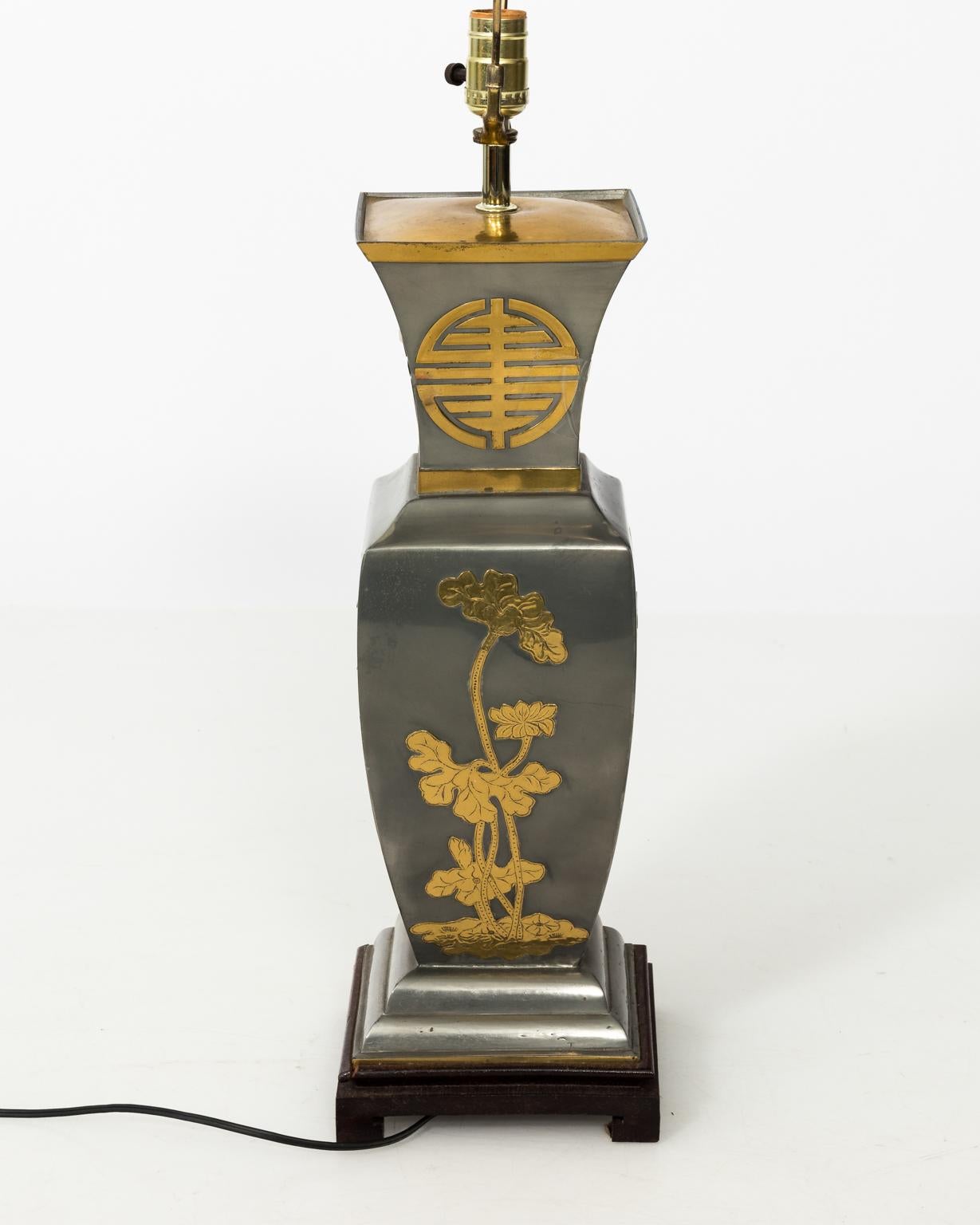 Pair of Brass Oriental Lamps 8