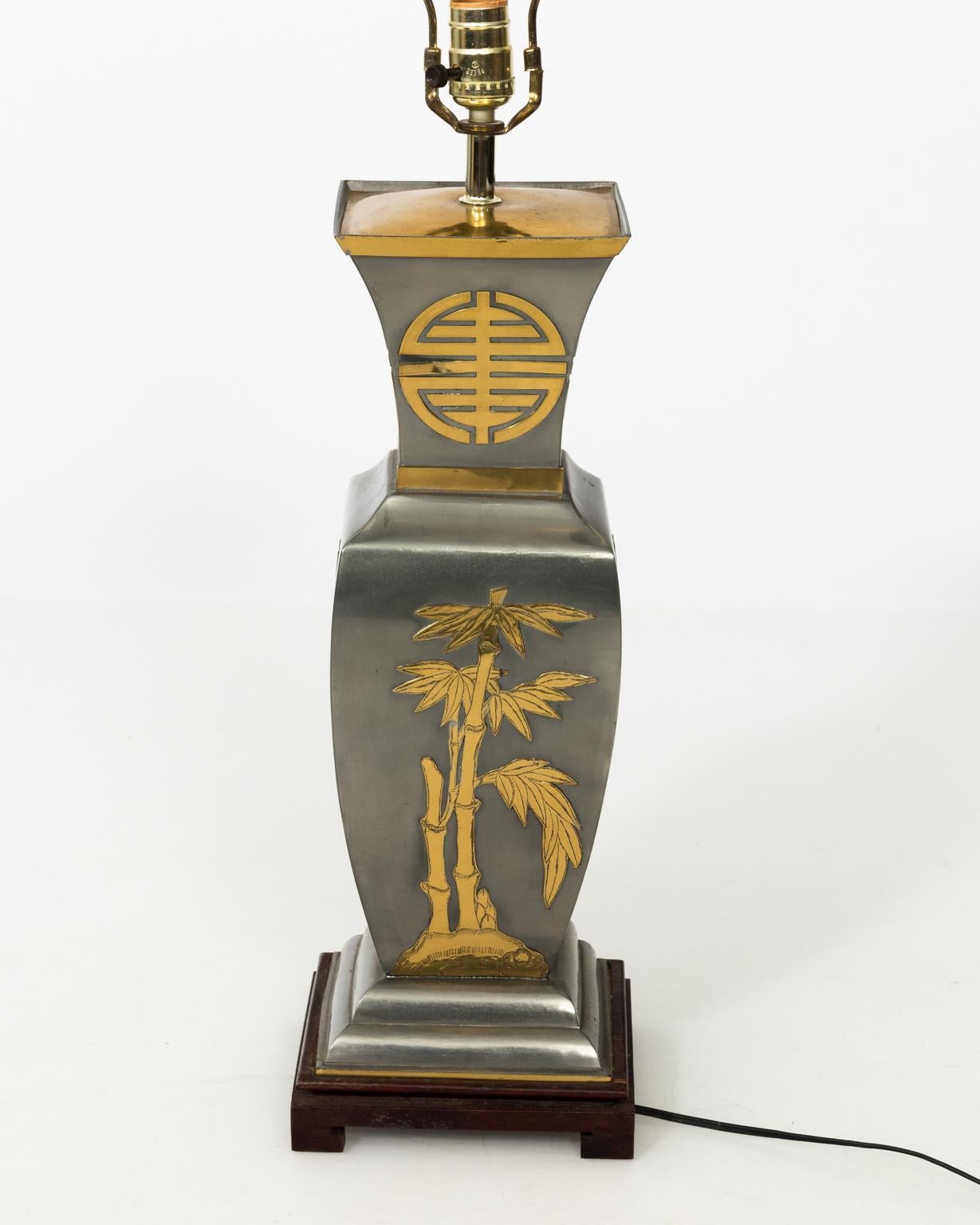 Pair of Brass Oriental Lamps 9